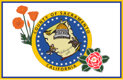 Flag of Sacramento County, California